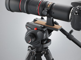 Photo : Example of Mounting on the Manfrotto 503HDV